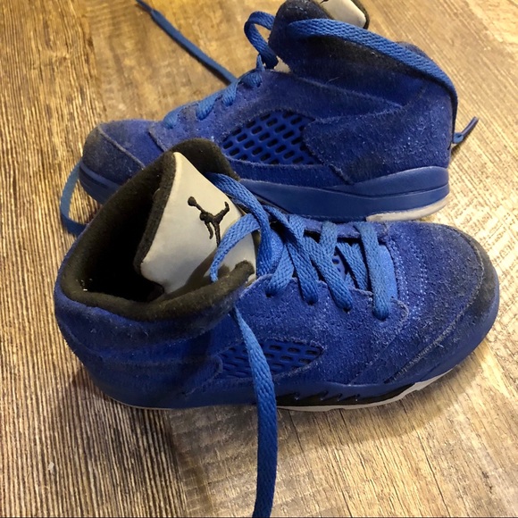 blue suede 5s